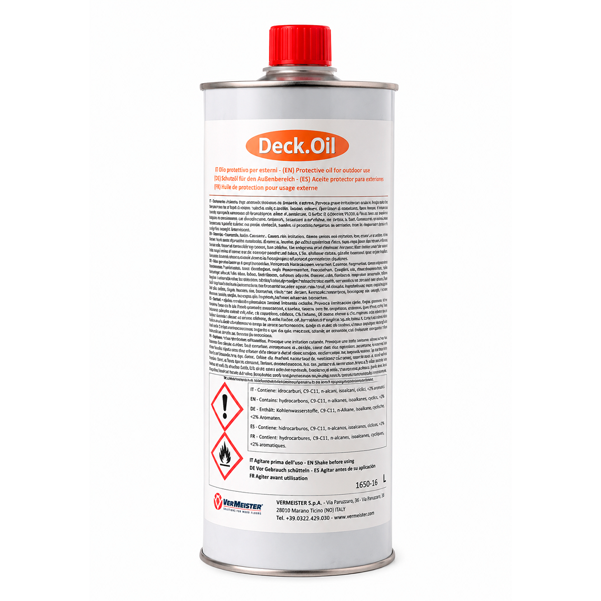 Deck.Oil Aceite impregnante para exteriores x1L Vermeister