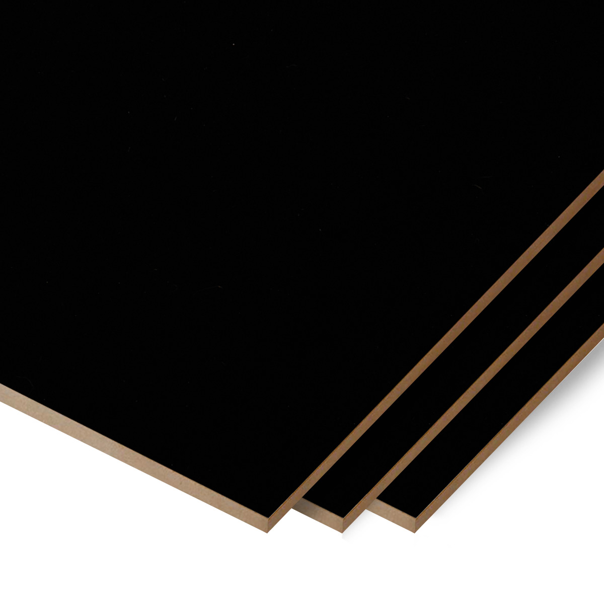 Melamina MDF Negro 5mm 275x183 - Linea Lisos - Arauco