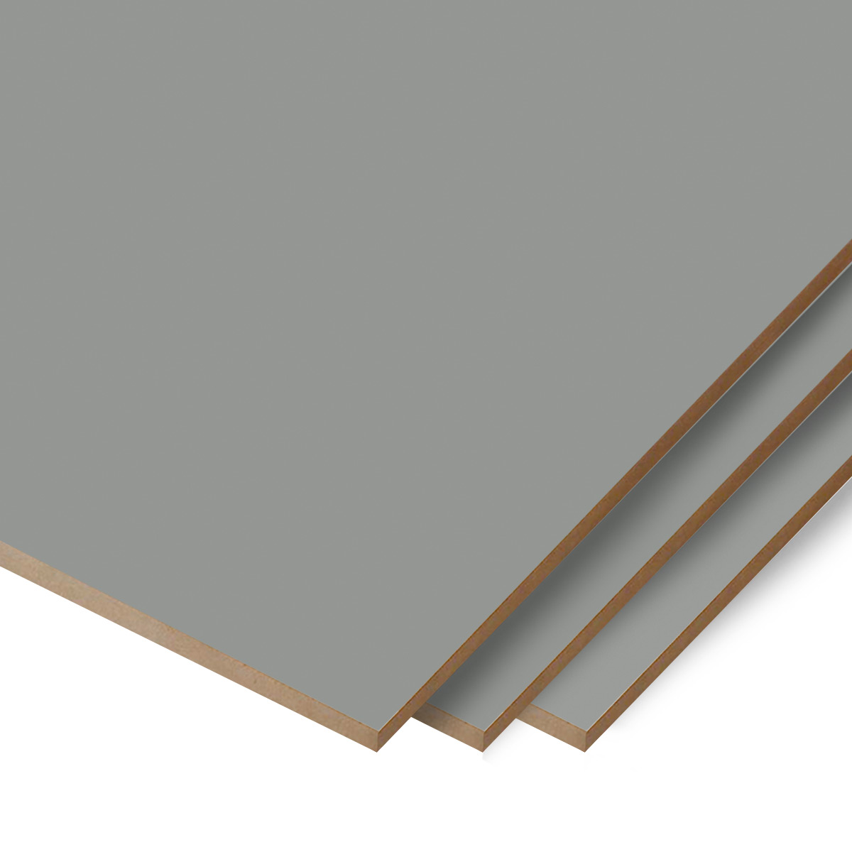 Melamina MDF Gris Basalto 5mm 275x183 - Linea Mesopotamia - Arauco