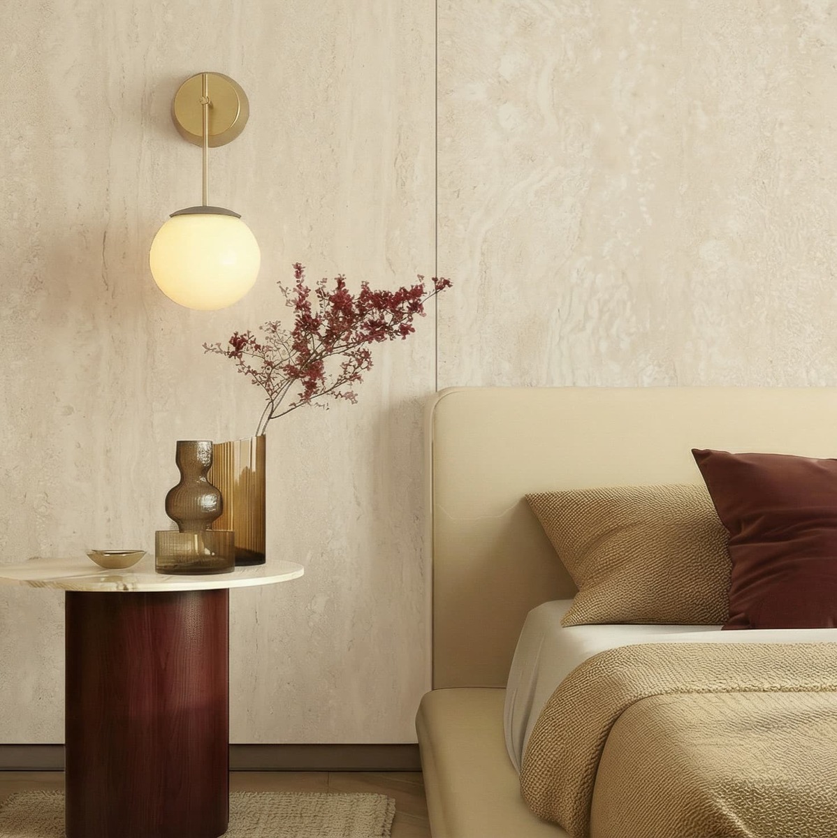 Melamina AGLO Travertino 18mm 275x183 - Linea Imperial - Arauco - Imagen 2
